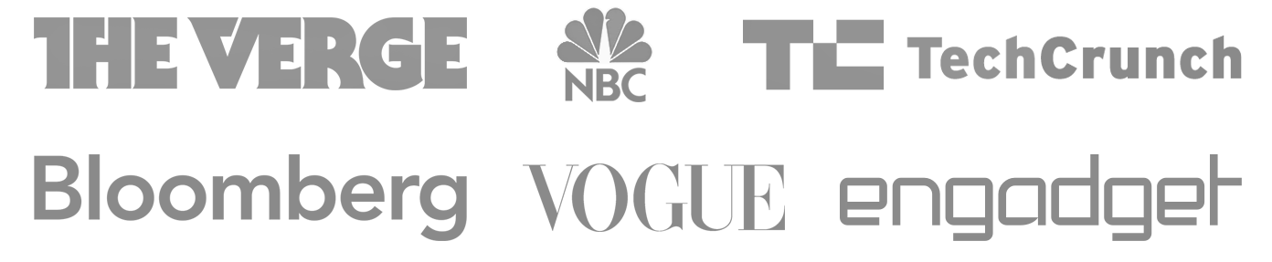 Press coverage logos